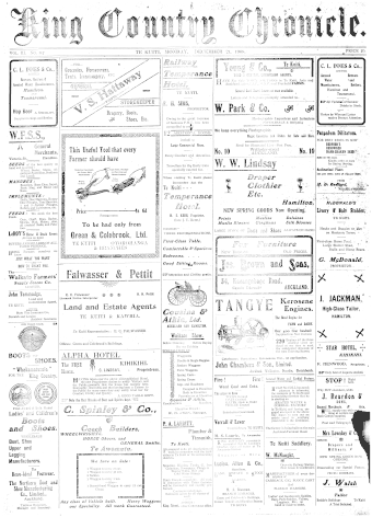 Issue page