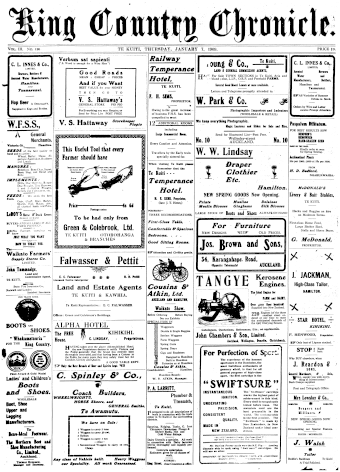 Issue page