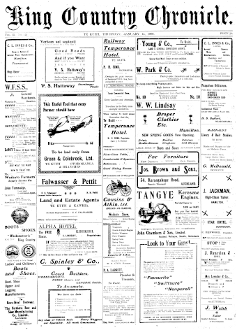 Issue page