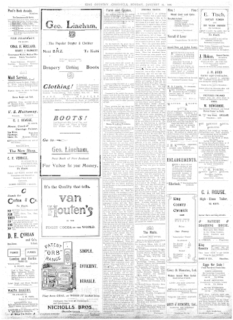 Issue page