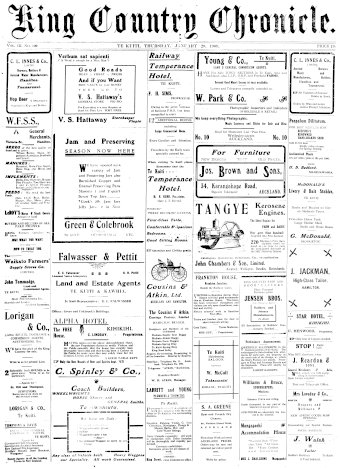 Issue page