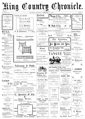 Issue page