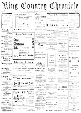 Issue page