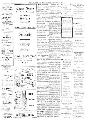 Issue page
