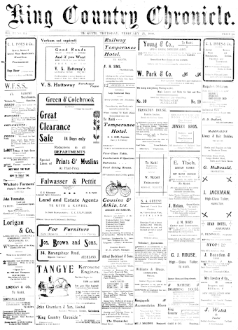 Issue page