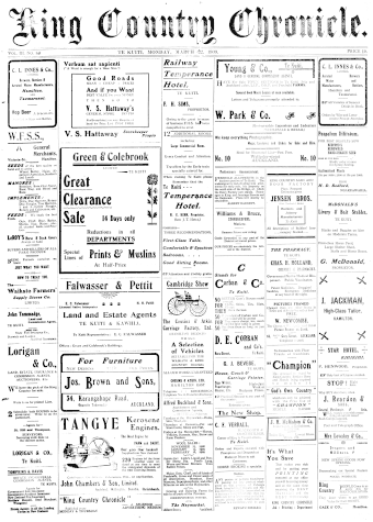 Issue page