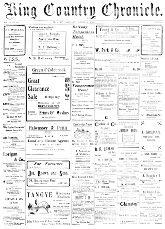 Issue page