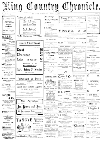 Issue page