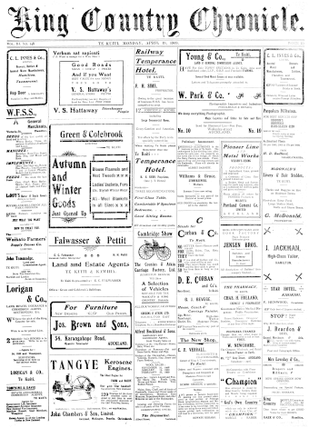 Issue page