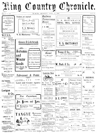 Issue page