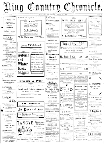 Issue page
