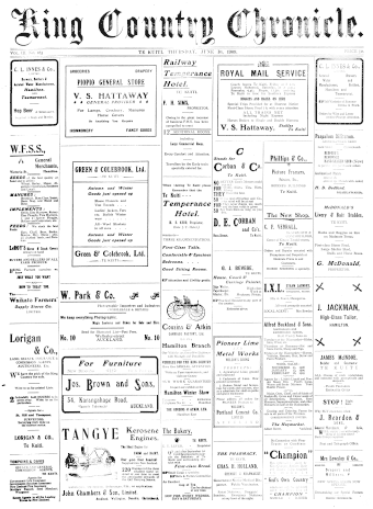 Issue page