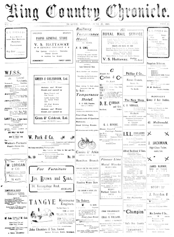 Issue page