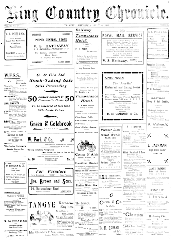 Issue page