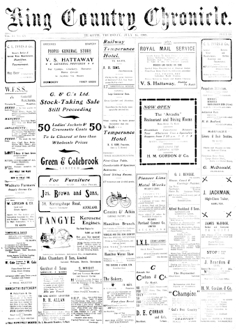 Issue page