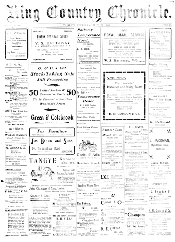Issue page