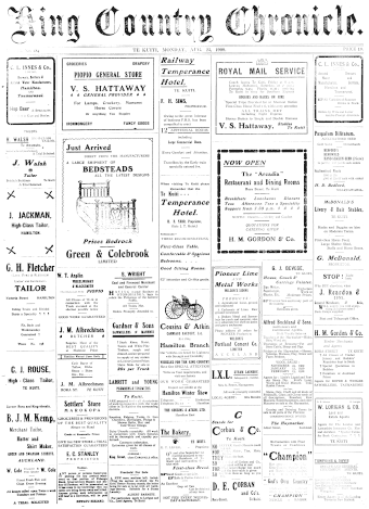 Issue page