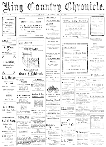 Issue page