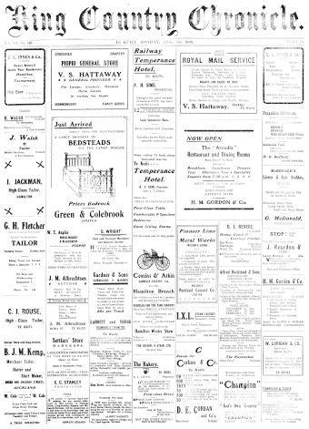 Issue page