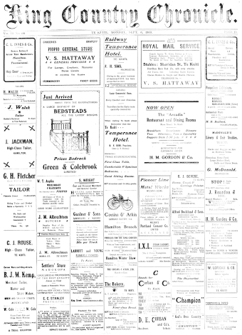 Issue page