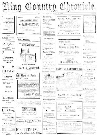 Issue page