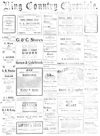 Issue page