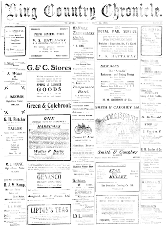 Issue page