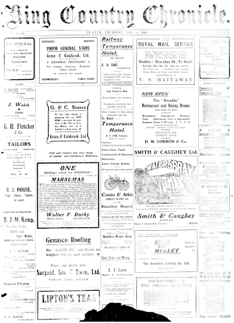 Issue page