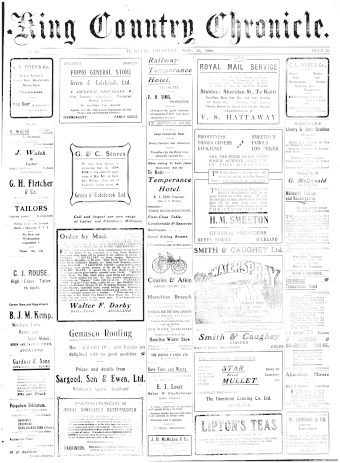 Issue page