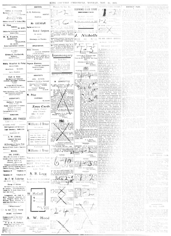 Issue page