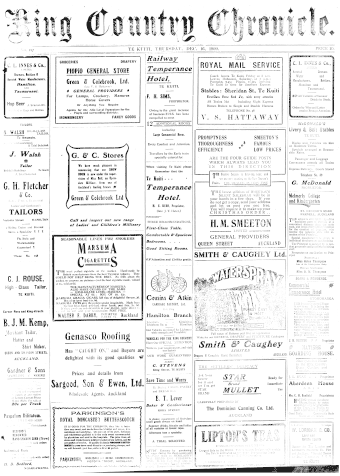 Issue page