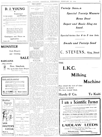 Issue page