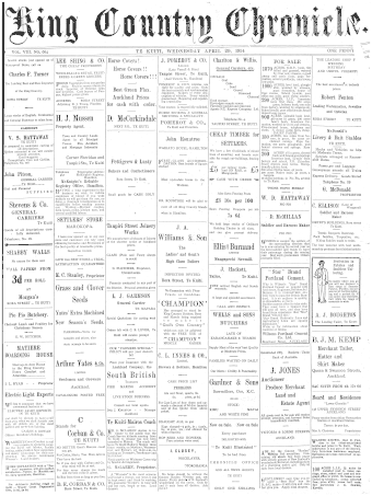 Issue page