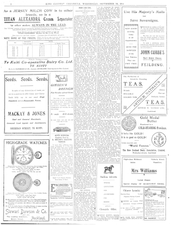 Issue page