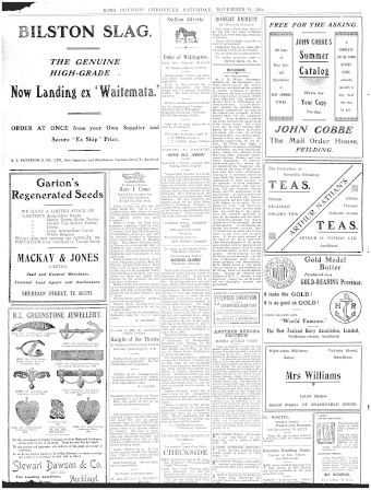 Issue page