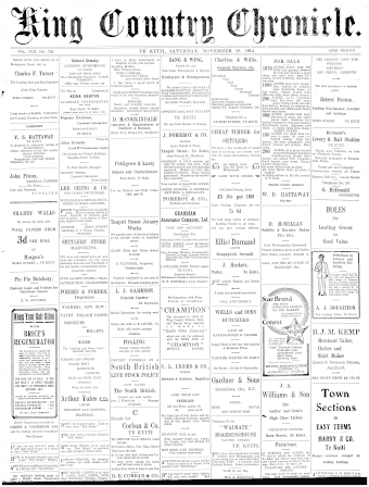 Issue page