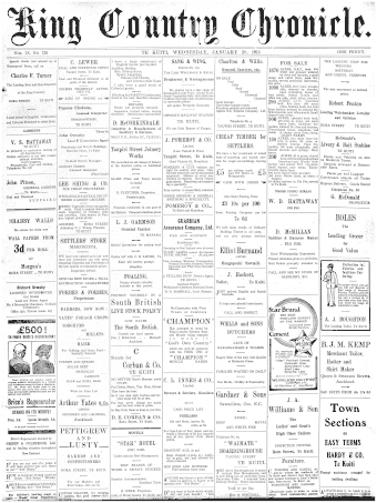Issue page