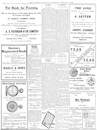 Issue page