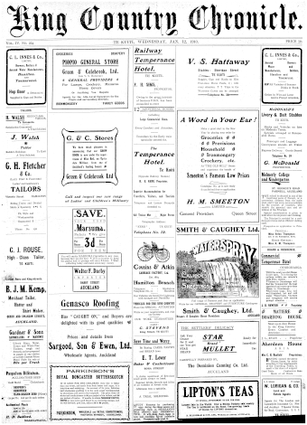Issue page