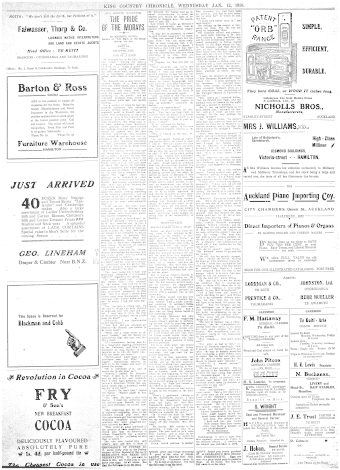 Issue page