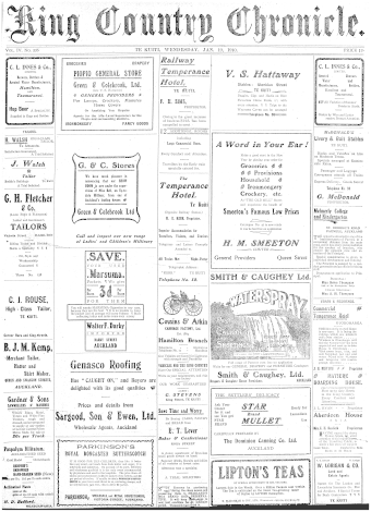 Issue page