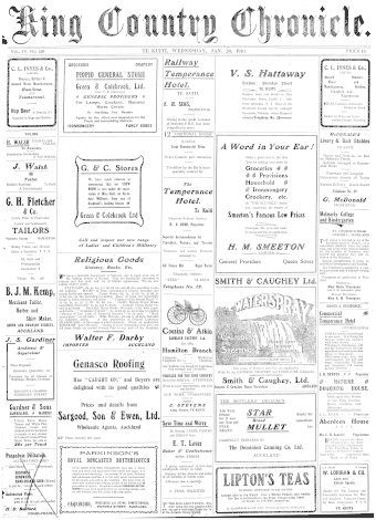 Issue page