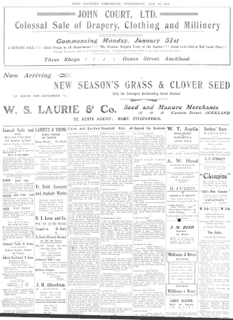 Issue page