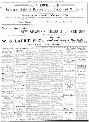 Issue page