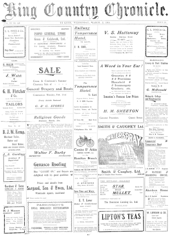 Issue page