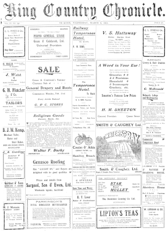 Issue page