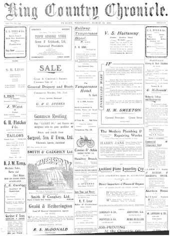 Issue page