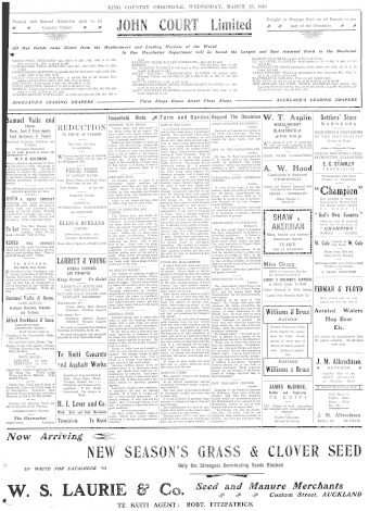 Issue page