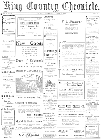 Issue page