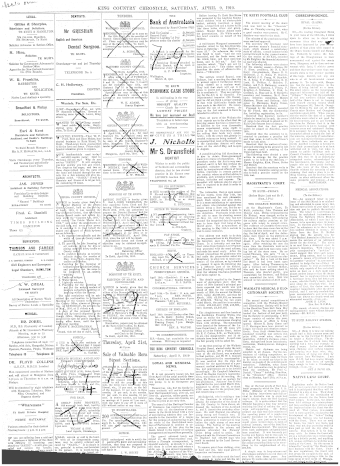 Issue page